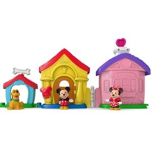 Fisher Price Little People Magic of Disney Mickey Minnie Pluto’s House Playset